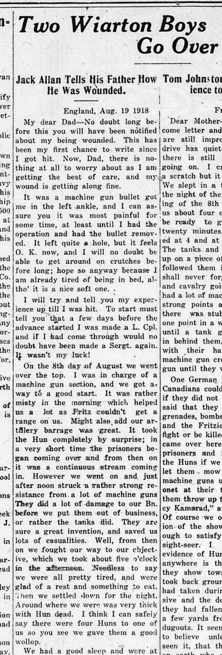 Canadian Echo, September 11, 1918 (part 1 of 2)